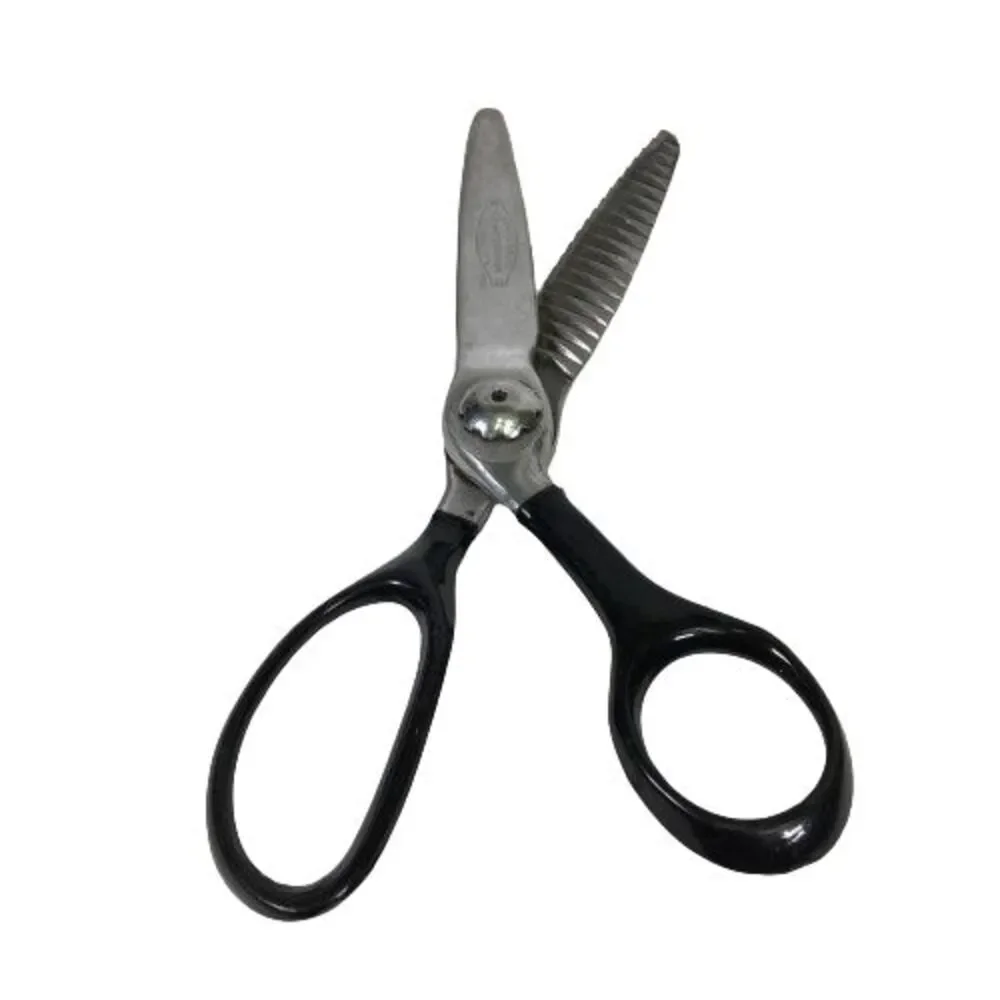 Vtg Craftsman Pinking Scissors Shears Zig Zag Sewing Paper Crafts Scrapbooking